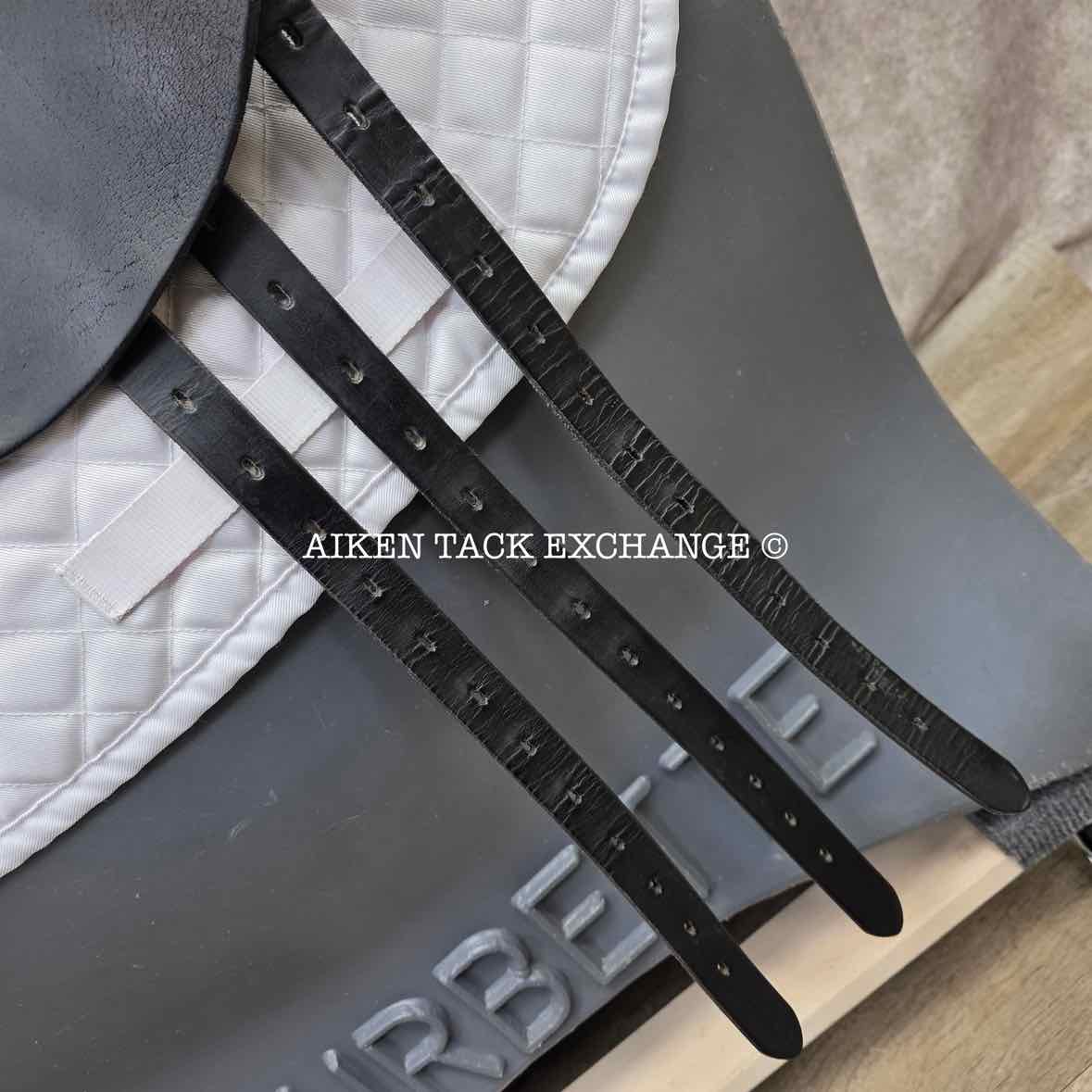 Saddle Guy by Mike Scott Monoflap Dressage Saddle, 17.5" Seat, Short Flap, MW/W Tree, Wool Flocked Panels