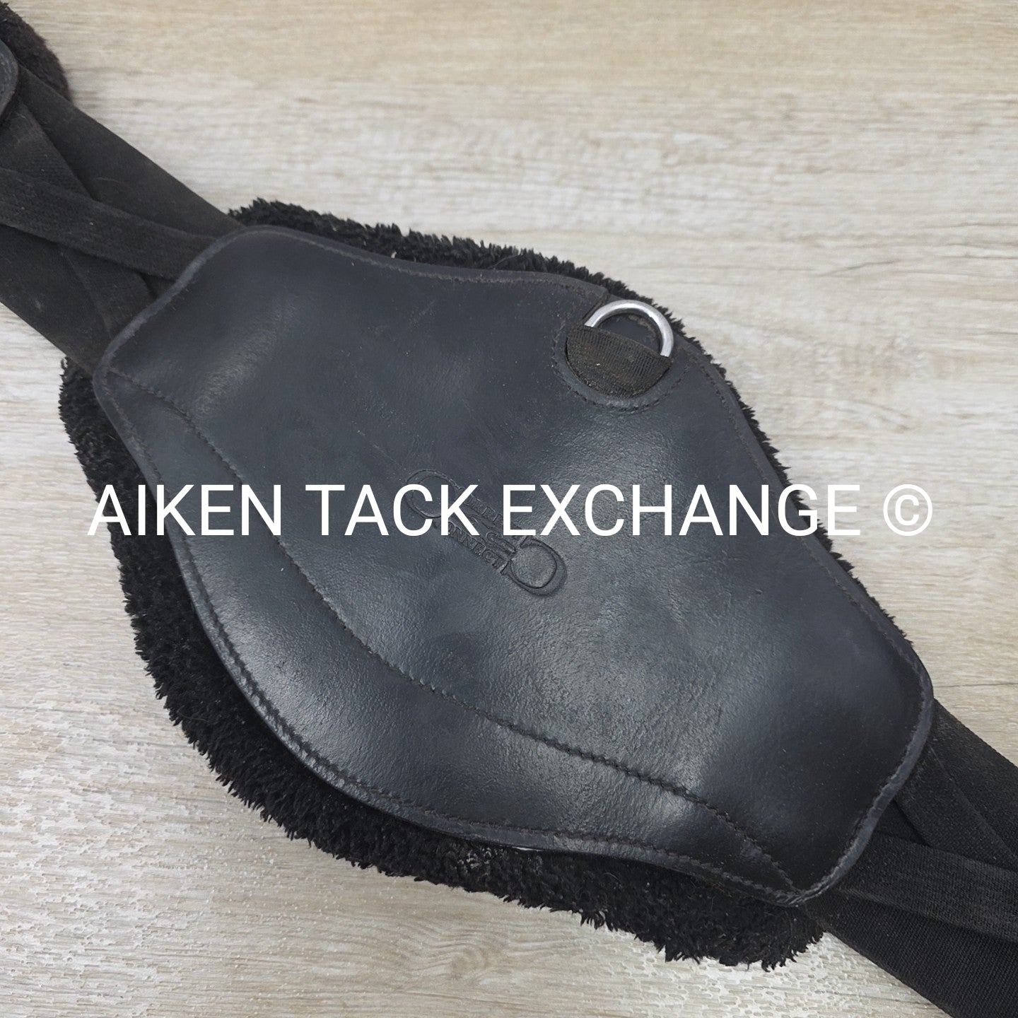 Correct Connect Pressure Relief Comfort Girth with Removable Fleece Pads, Black,