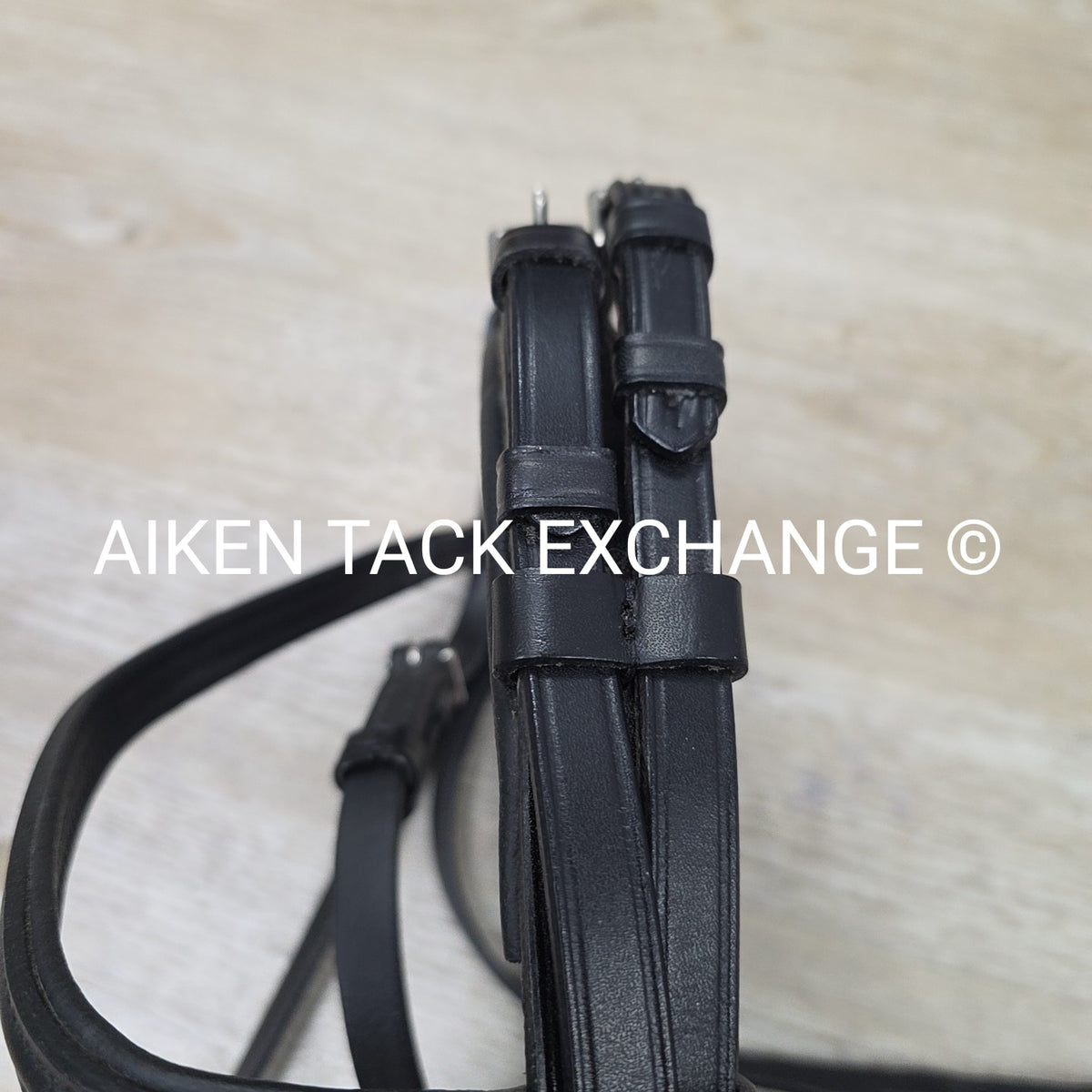 Otto Schumacher Padded Double Bridle, No Reins, Black, Size 1 - Cob