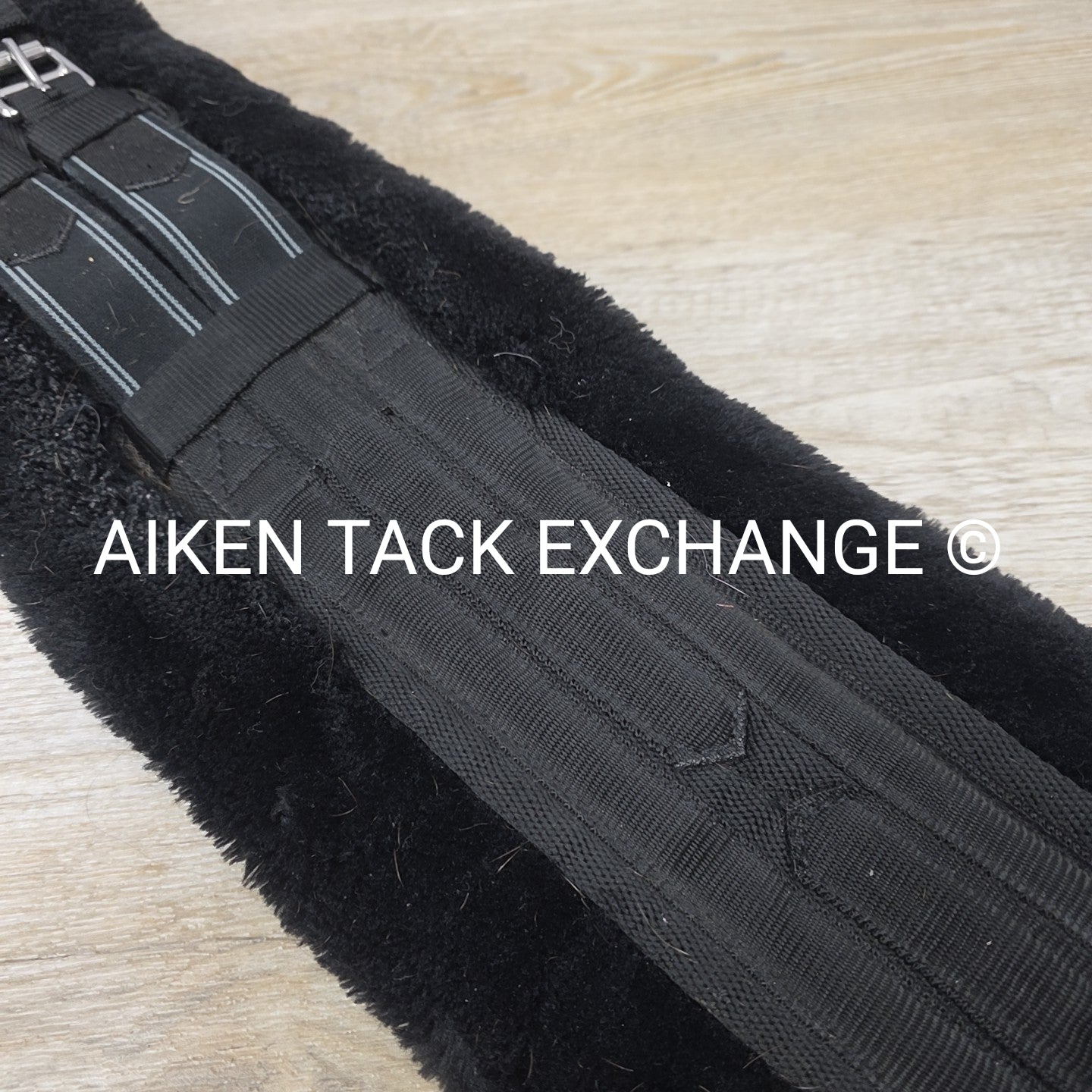 Shires Fleece Dressage Girth, Black, 30"