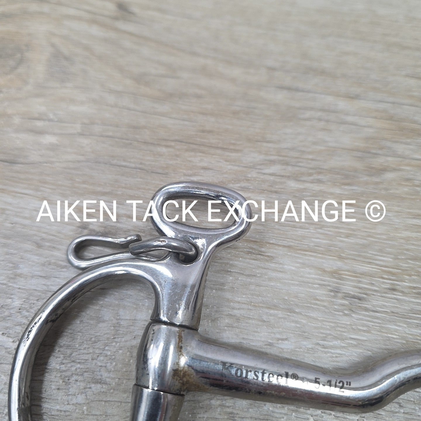 Korsteel Mullen Mouth Kimberwick Bit 5.5" (No Curb Chain)