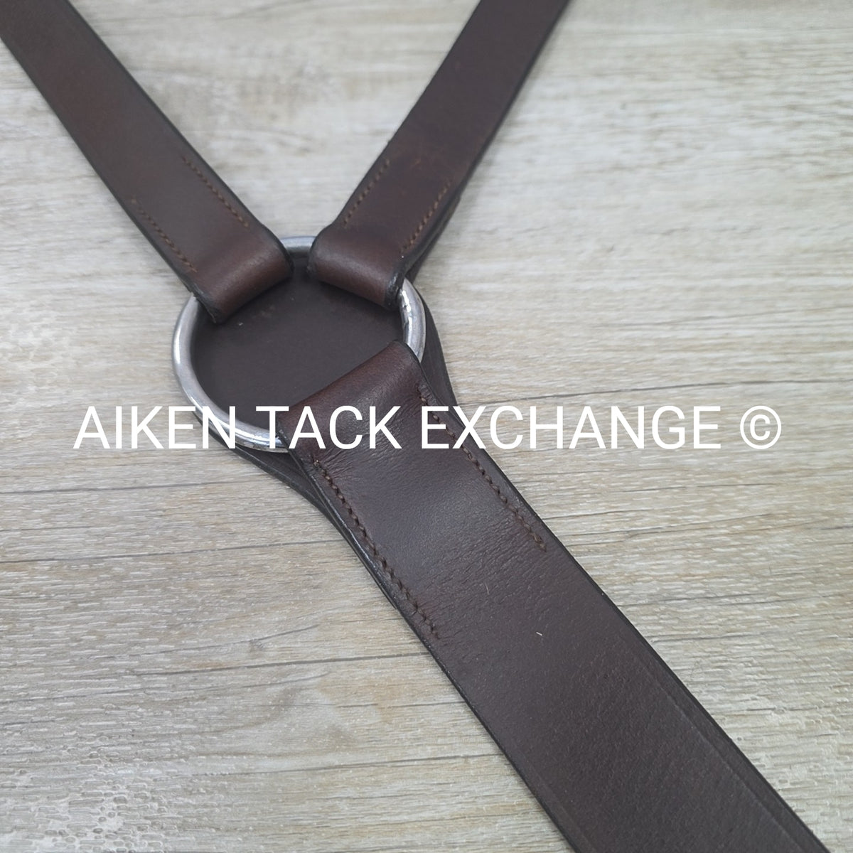 Correct Connect 3 Point Breastplate with Double Neck Strap, Brown, Size Full