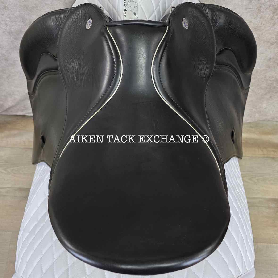 2014 Pegasus Butterfly Claudia Dressage Saddle, 17" Seat - Short Flap, Flexible Self-Adjusting & Self-Adapting ComfortFit Tree