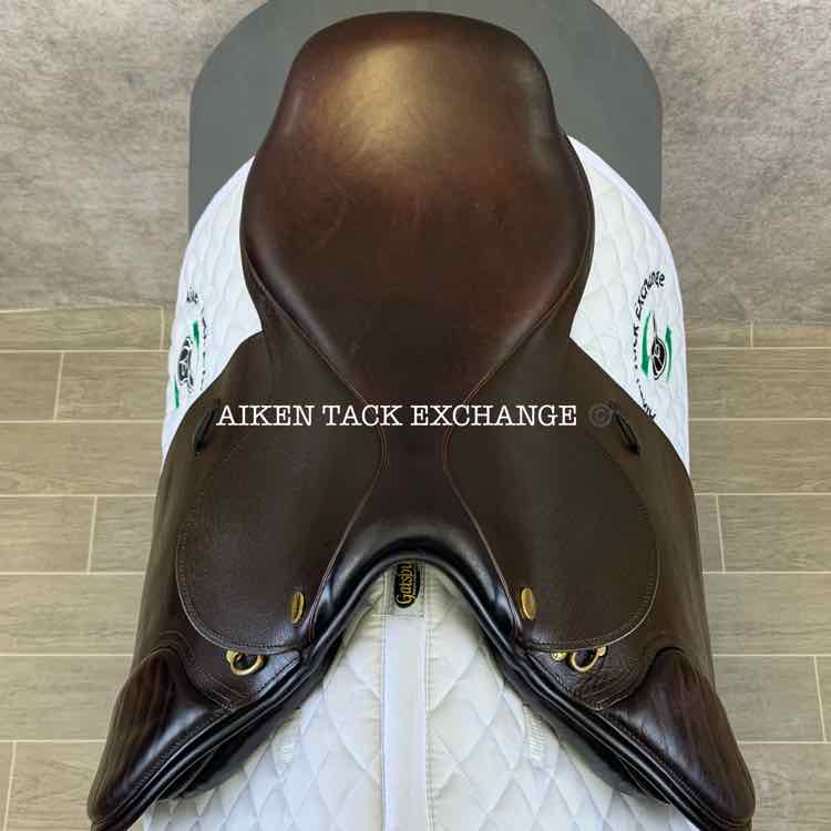 CJD Trophy Competitor XK Close Contact Jump Saddle, 17" Seat, Medium Tree, Foam Panels