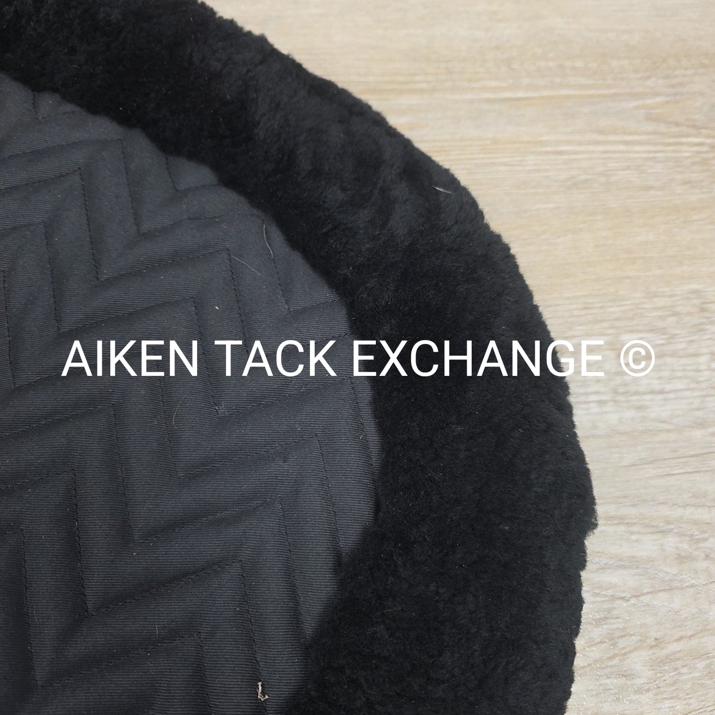 Fleeceworks FXK Technology Sheepskin Dressage Saddle Pad with Full Trim