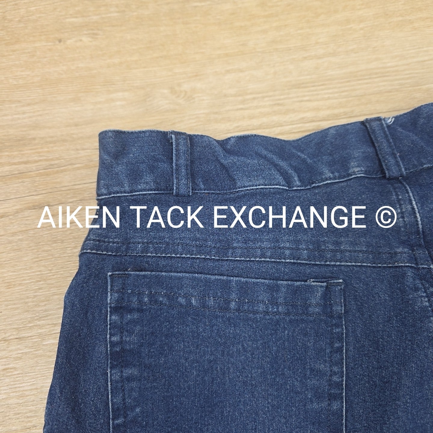 TuffRider Stretch Denim Knee Patch Riding Jeans, Women's 30