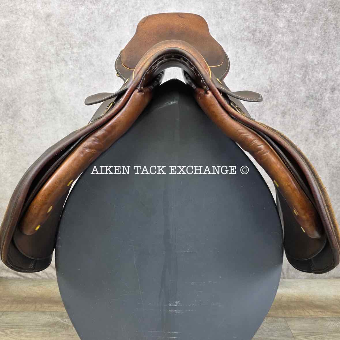 Crosby The Hampton Classic Close Contact Jump Saddle, 17" Seat, Medium Tree, Foam Panels