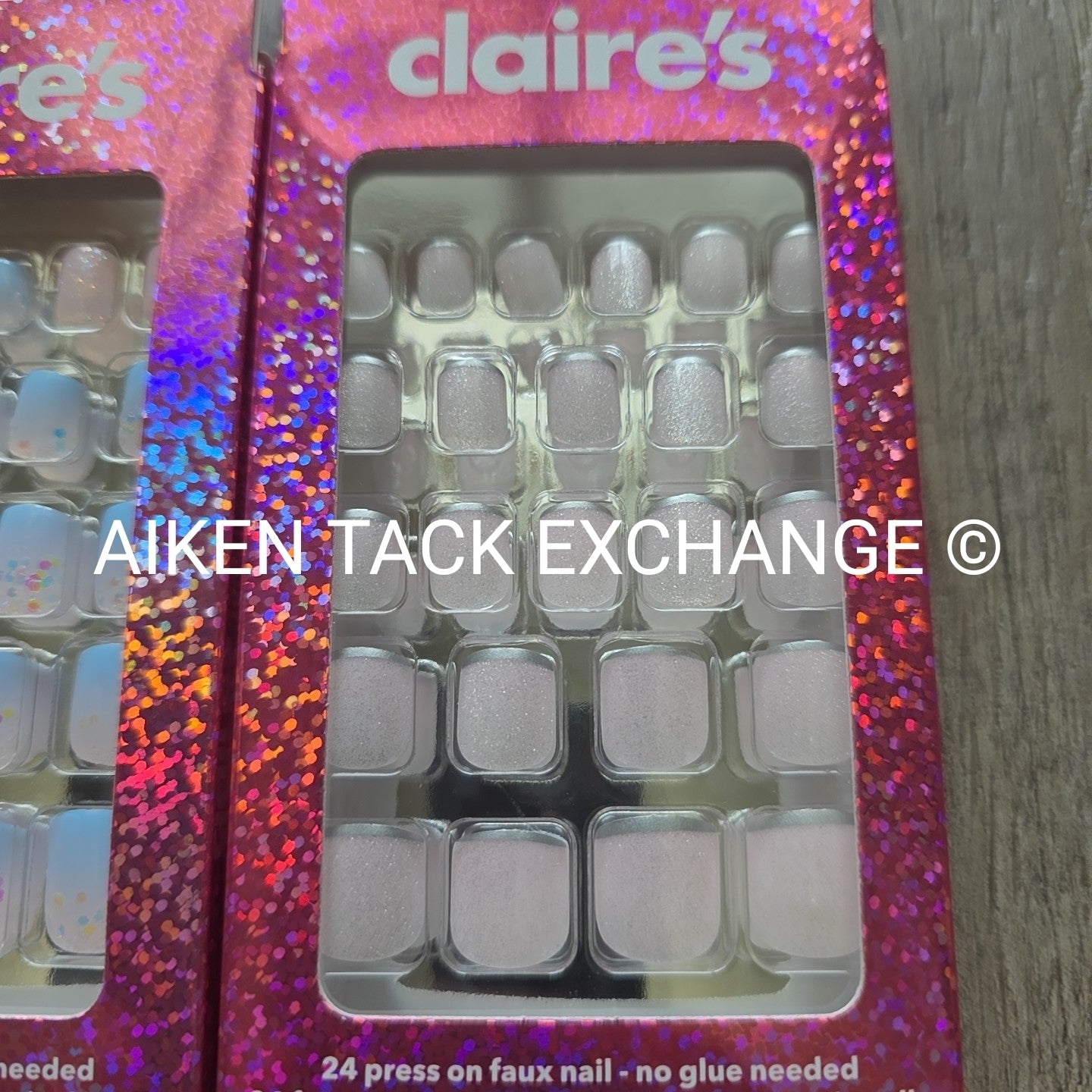 Claire's Press-On Nails (2 Sets) - 24 Count Each (48 Total)