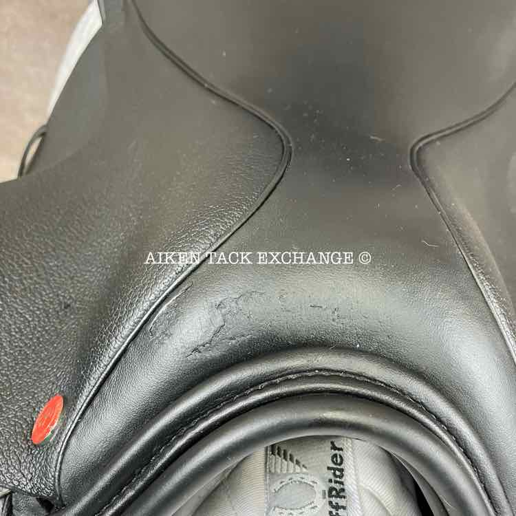 Saddle Guy by Mike Scott Monoflap Dressage Saddle, 18.5" Seat, Medium Wide Tree, Wool Flocked Panels