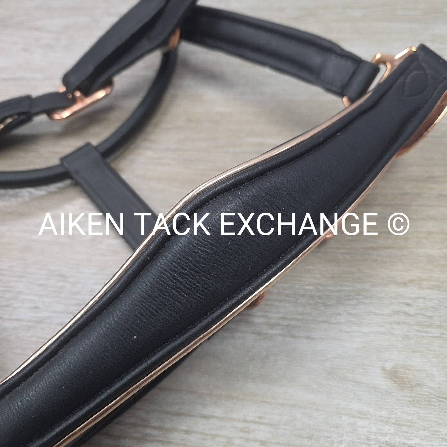 Padded Leather Halter, Size Full