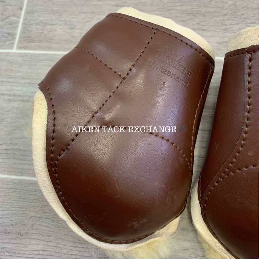 Courbette Laz Anliker Gygax Leather/Sheepskin Fetlock Boots, Size 1