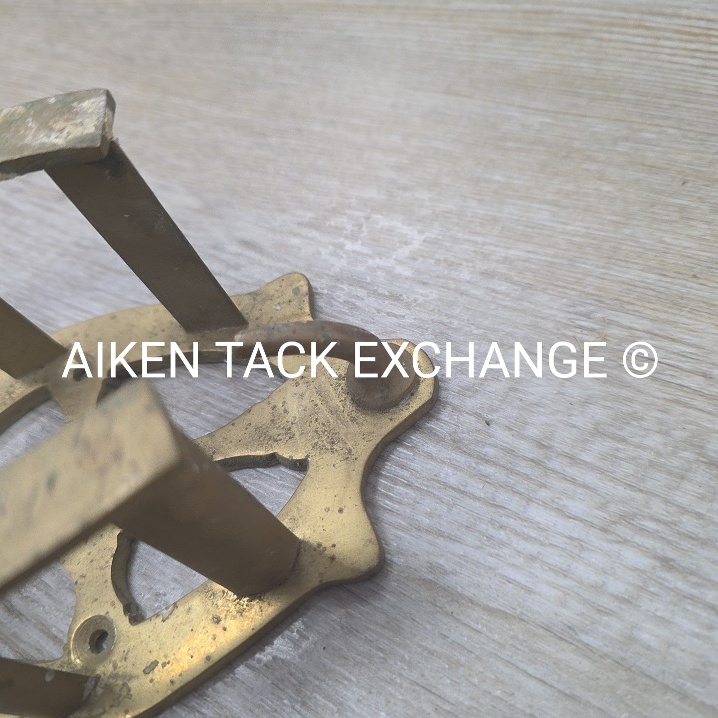 Heavy Brass Bridle Hook