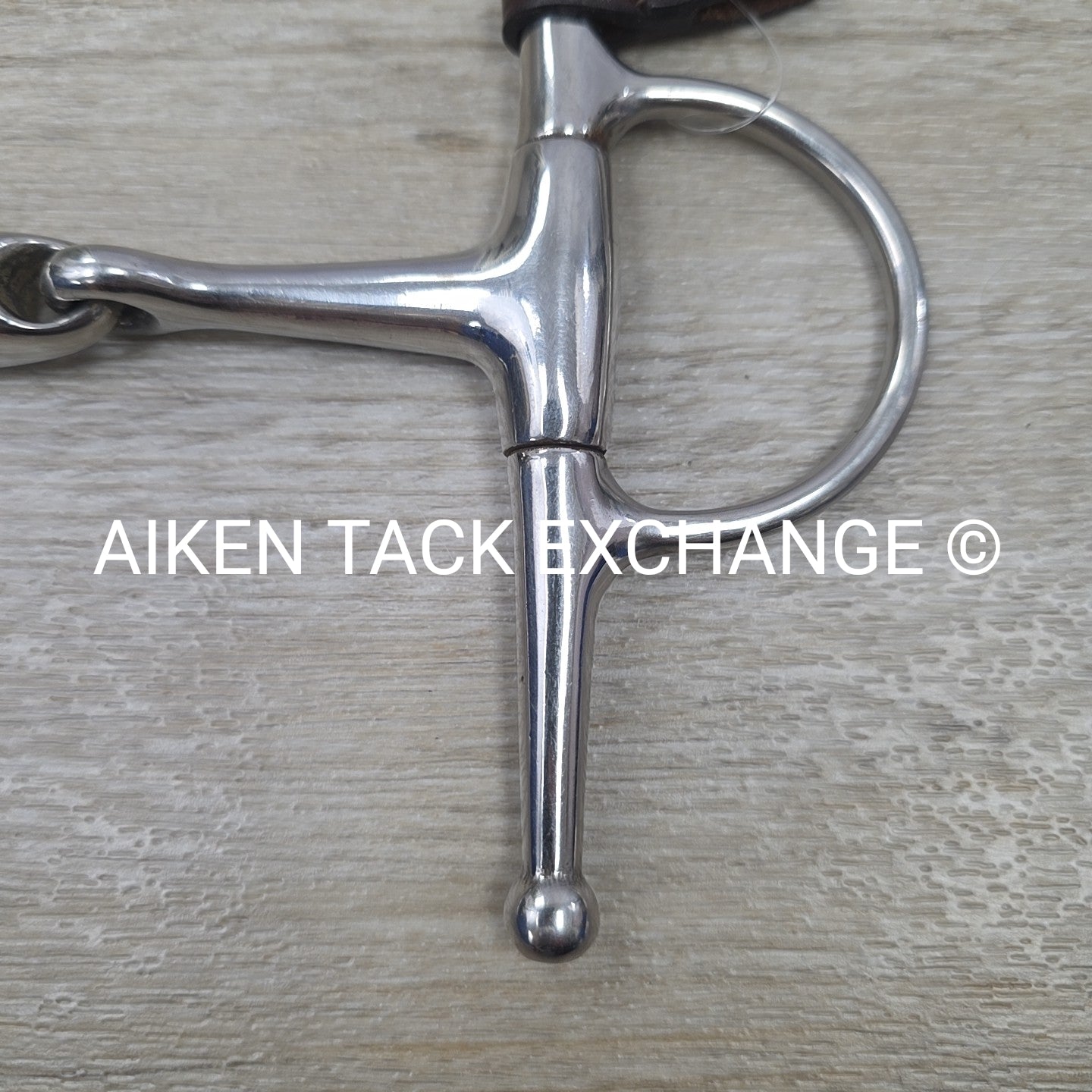 Centuar Double Joint Full Cheek Bit with Keepers 5.25"