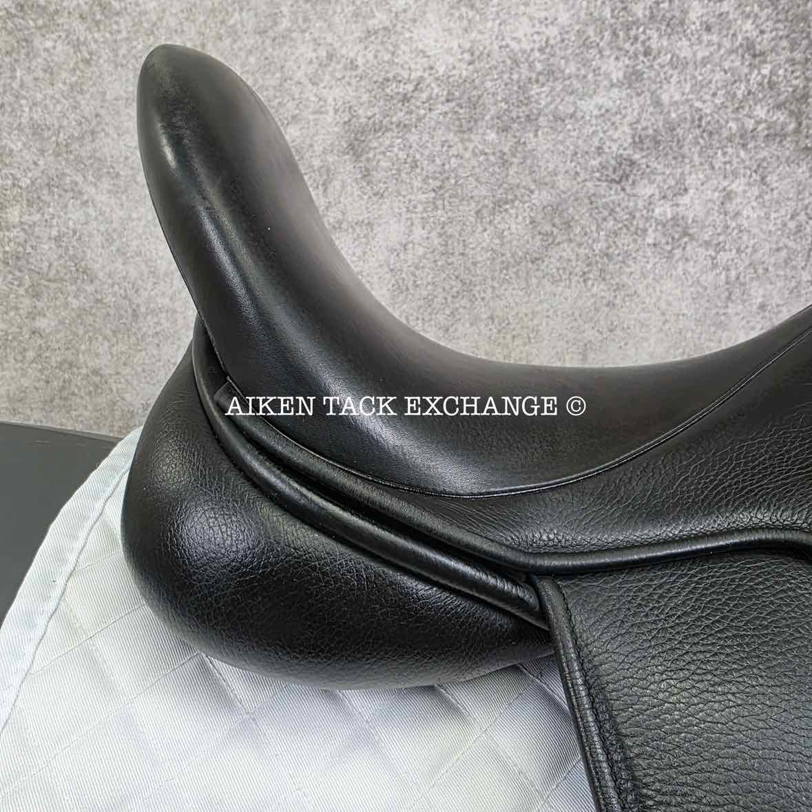 Cardanel Dressage Saddle, 18.5" Seat, Medium Wide Tree, Wool Flocked Panels