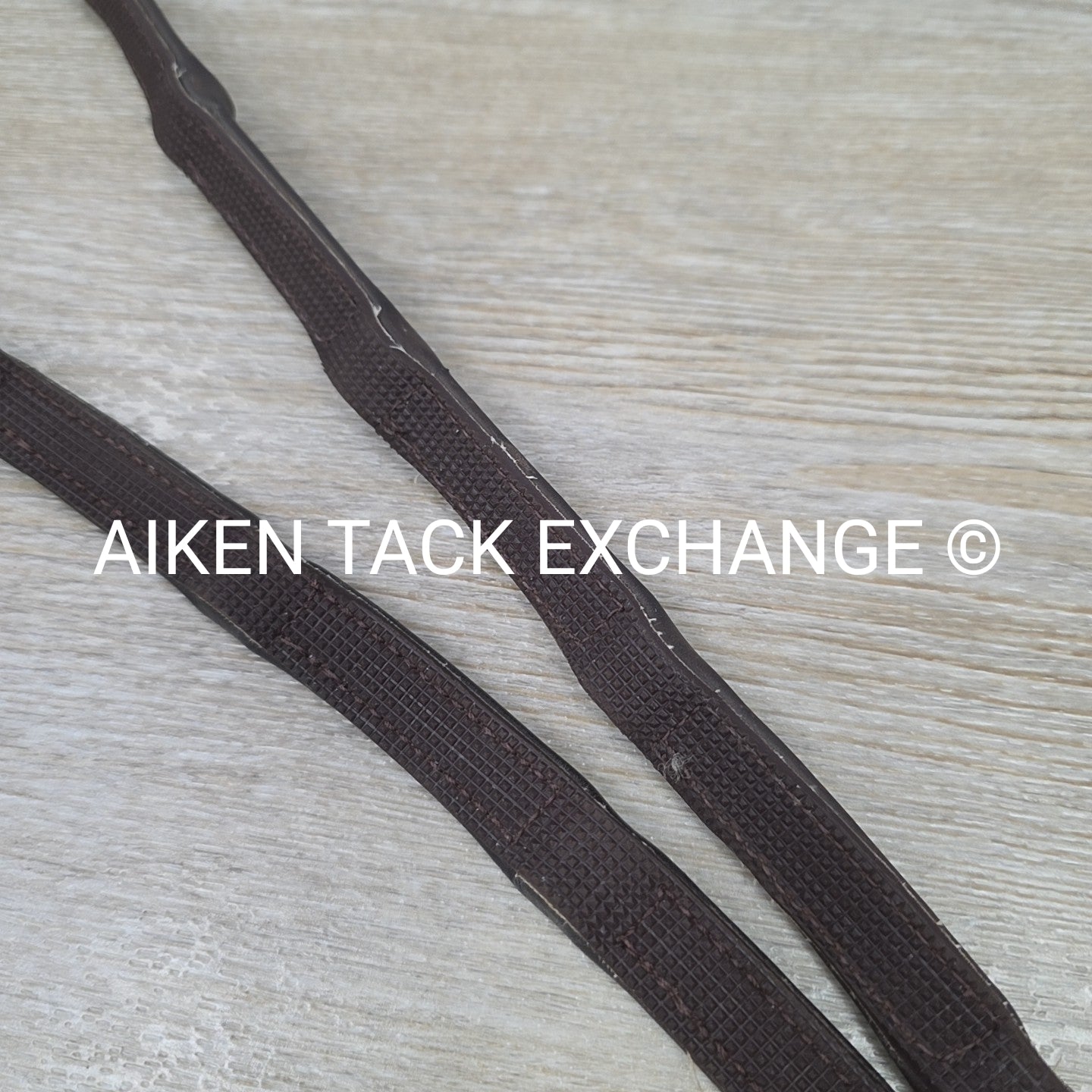 Schockemohle Durasoft Grip Reins, Brown, Size Full