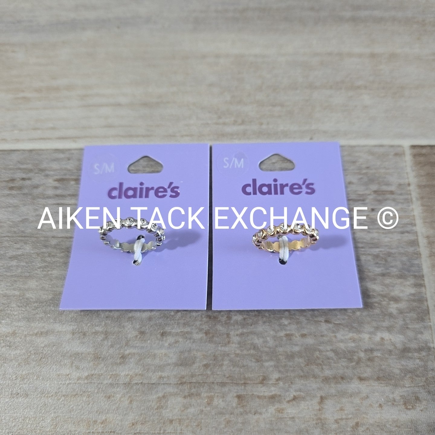 Claire's Rings (2) - Size S/M