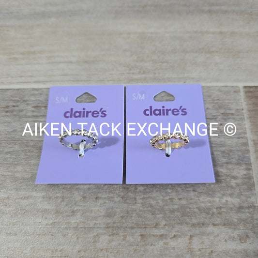 Claire's Rings (2) - Size S/M