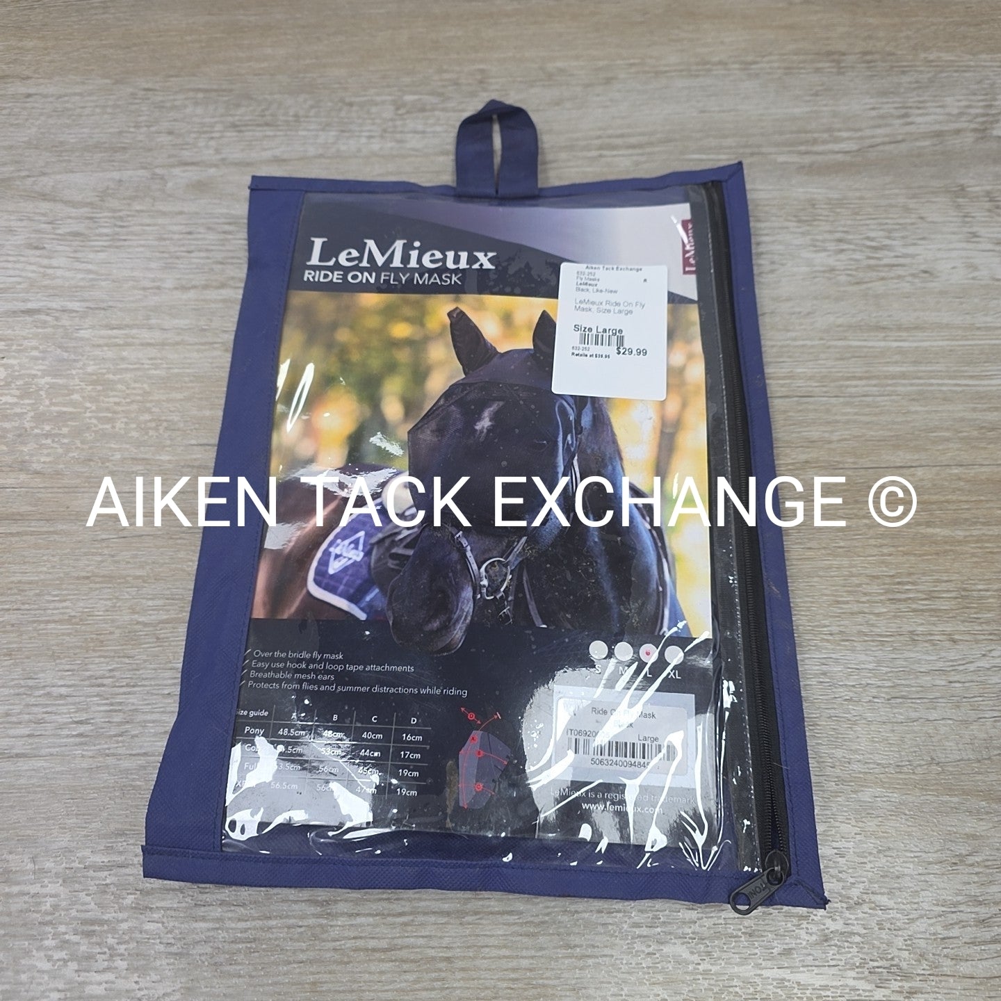 LeMieux Ride On Fly Mask, Size Large