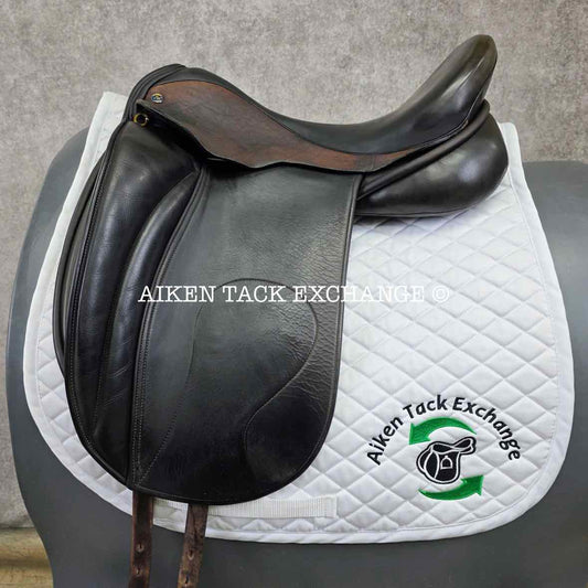 2011 Hulsebos DR CC Dressage Saddle, 18" Seat, Medium Wide Tree, Wool Flocked Panels