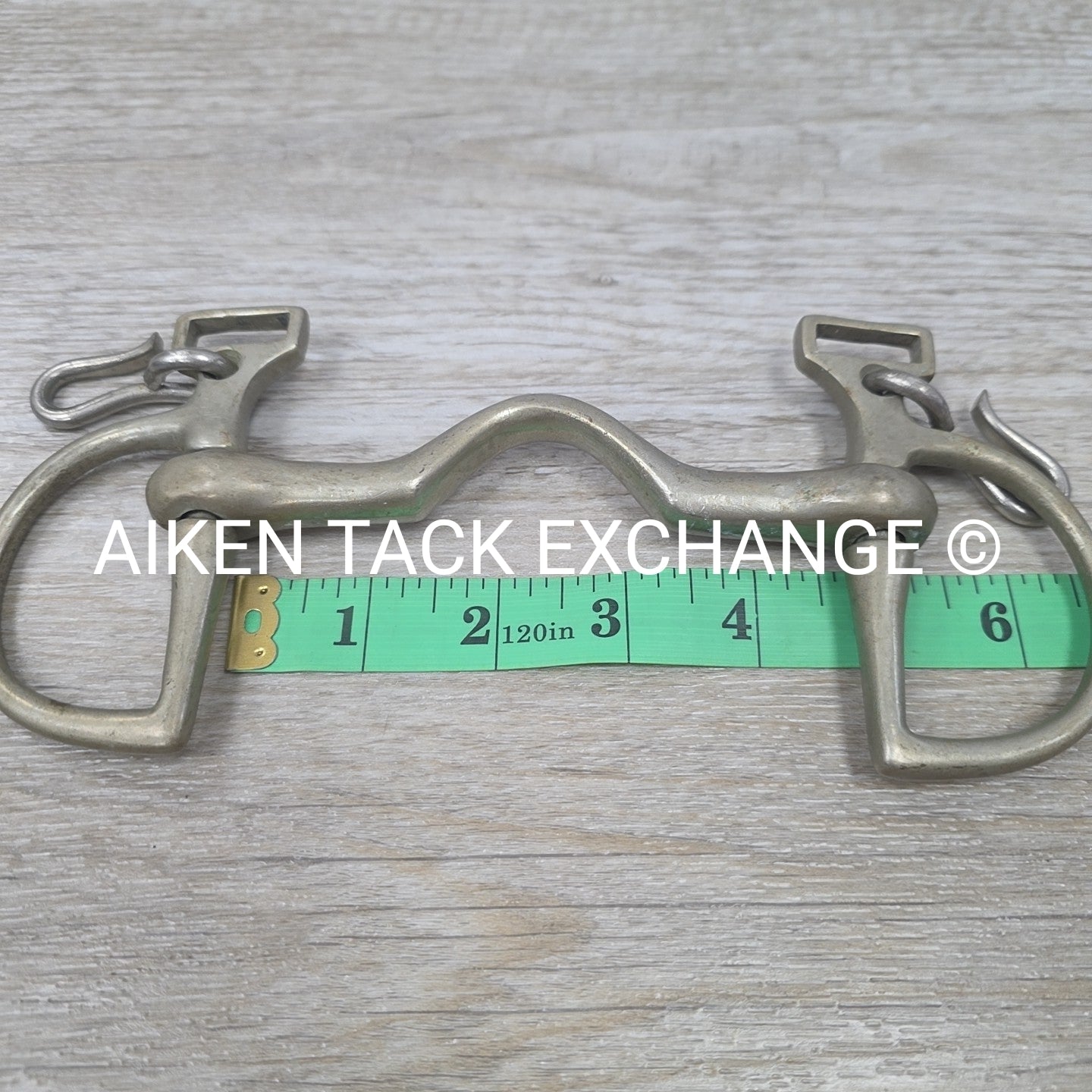 Never Rust Ported Mullen Mouth Kimberwick Bit 4.5"