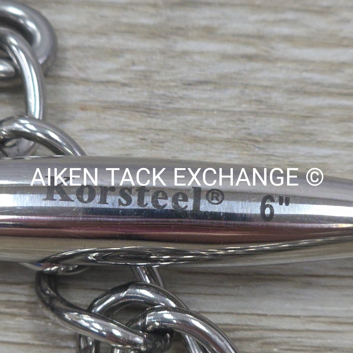 Korsteel Mullen Mouth Single Joint Kimberwick Bit 6"