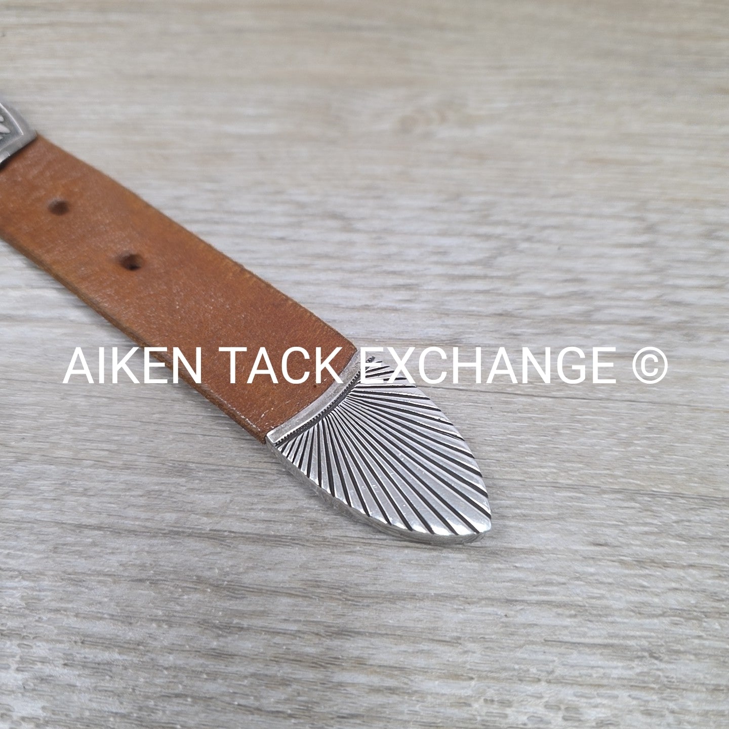 Rick Martinez Navajo Sterling Silver Concho Belt, 32