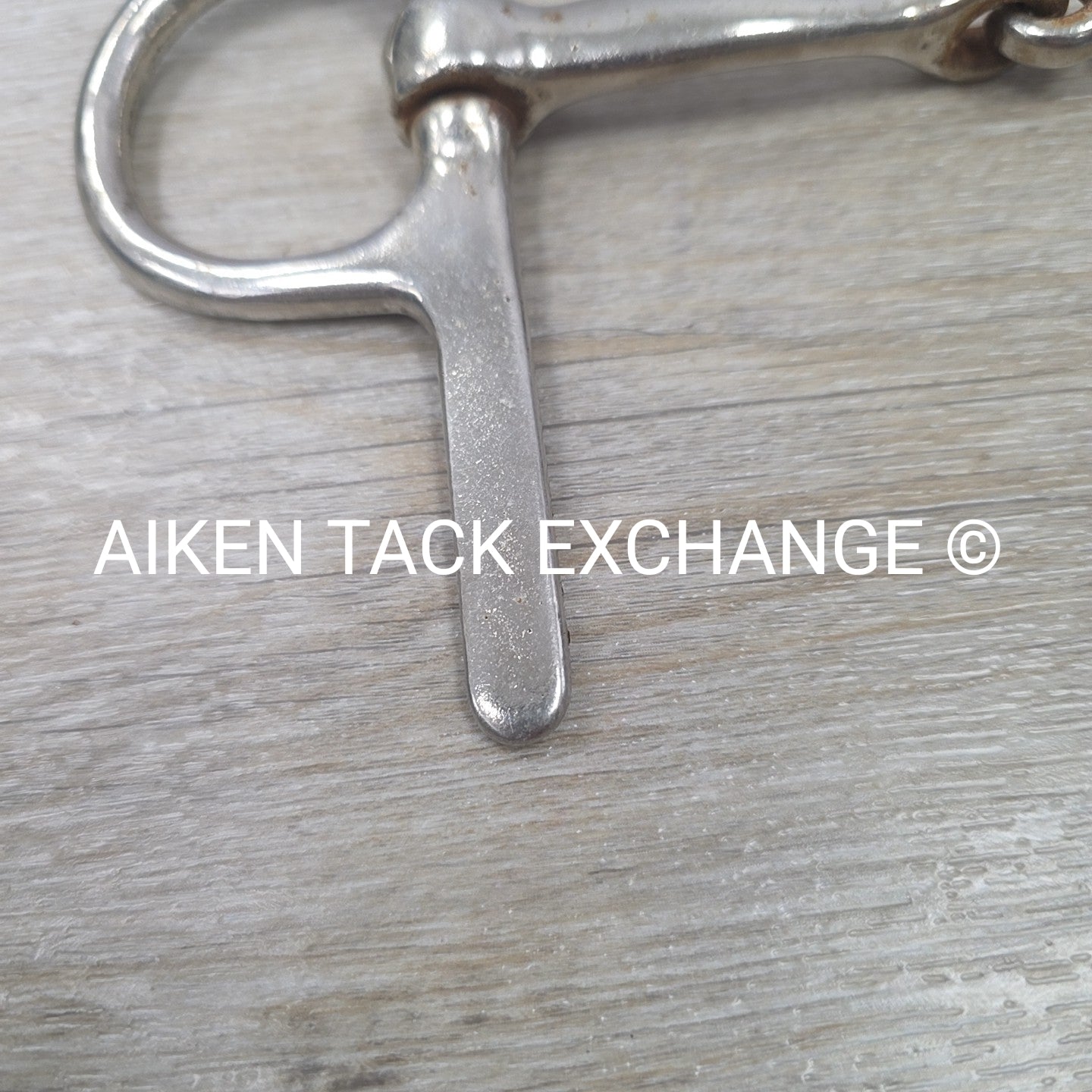 Plated Single Joint Half Cheek Bit 5"