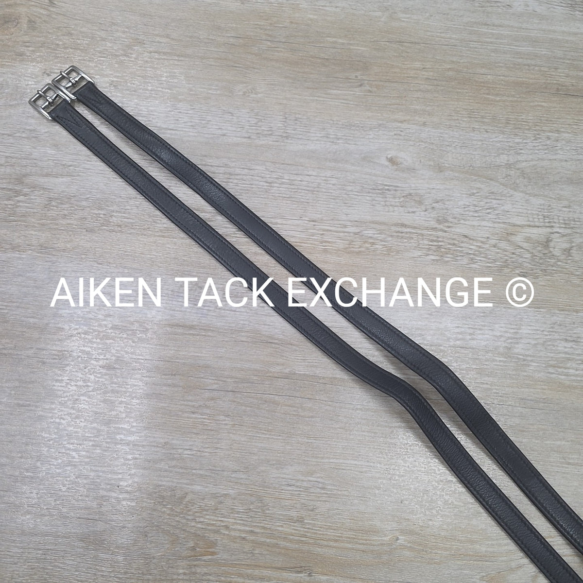 Passier Stirrup Leathers, Black, 59" / 150cm