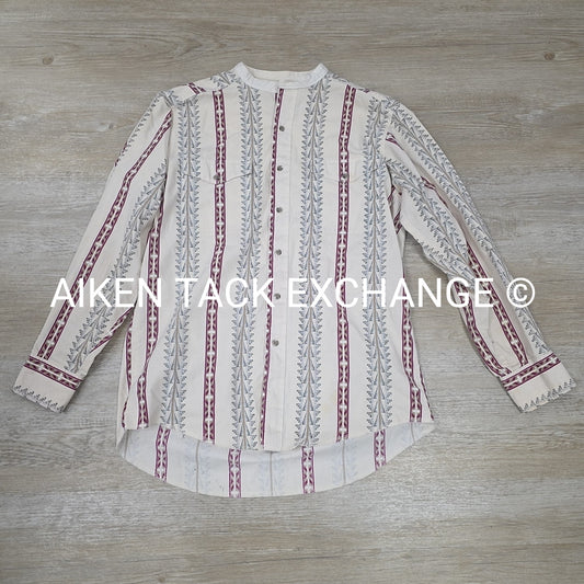 Wrangler X-Long Tails Button Up Shirt, Men's Medium