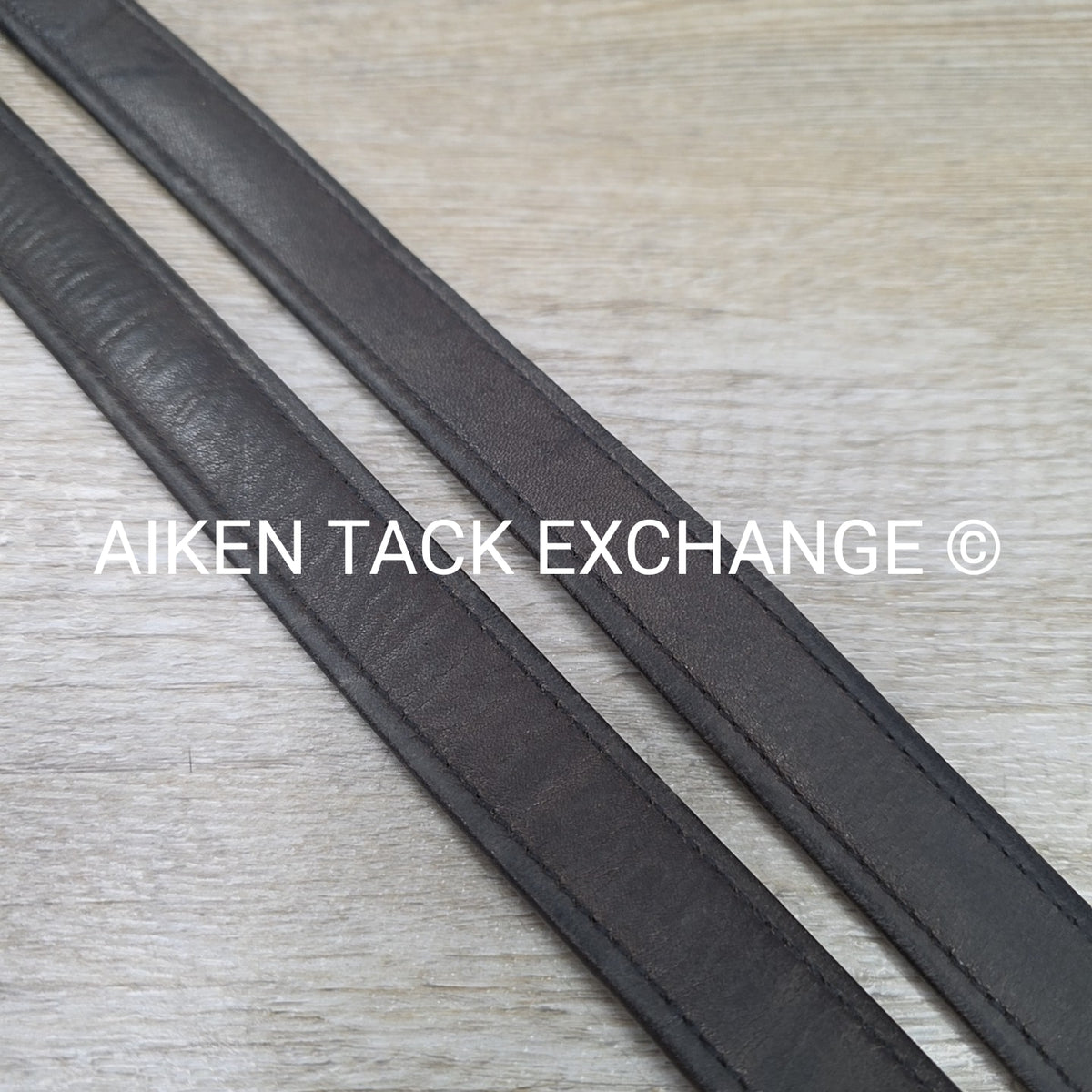 Nylon Lined Stirrup Leathers, Black, 60"