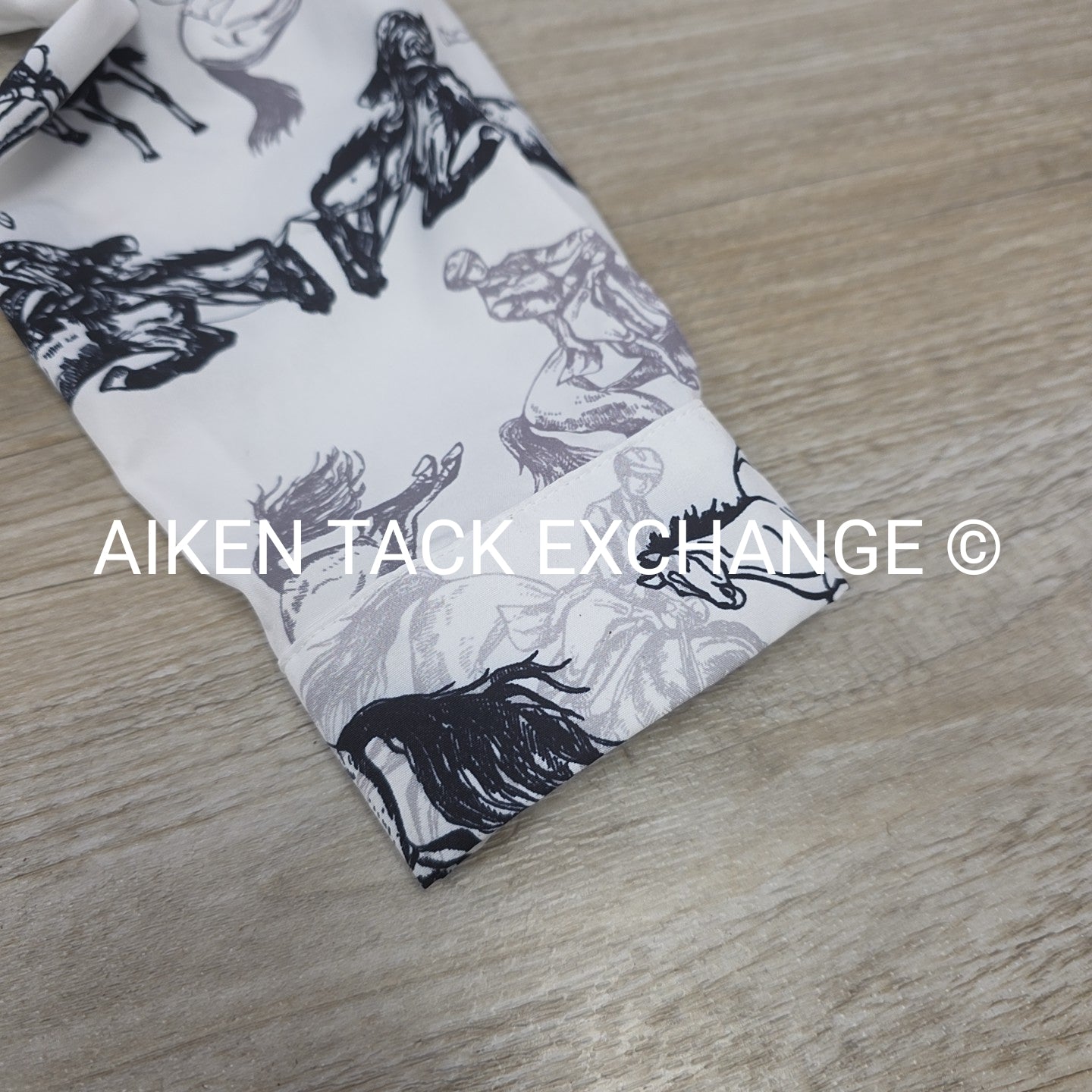 Horse Print Blouse, Women's Medium