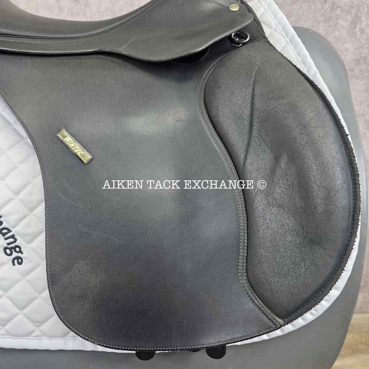 2010 Wintec 500 All Purpose Saddle, 18" Seat, Adjustable Tree - Changeable Gullet, Wool Flocked Panels