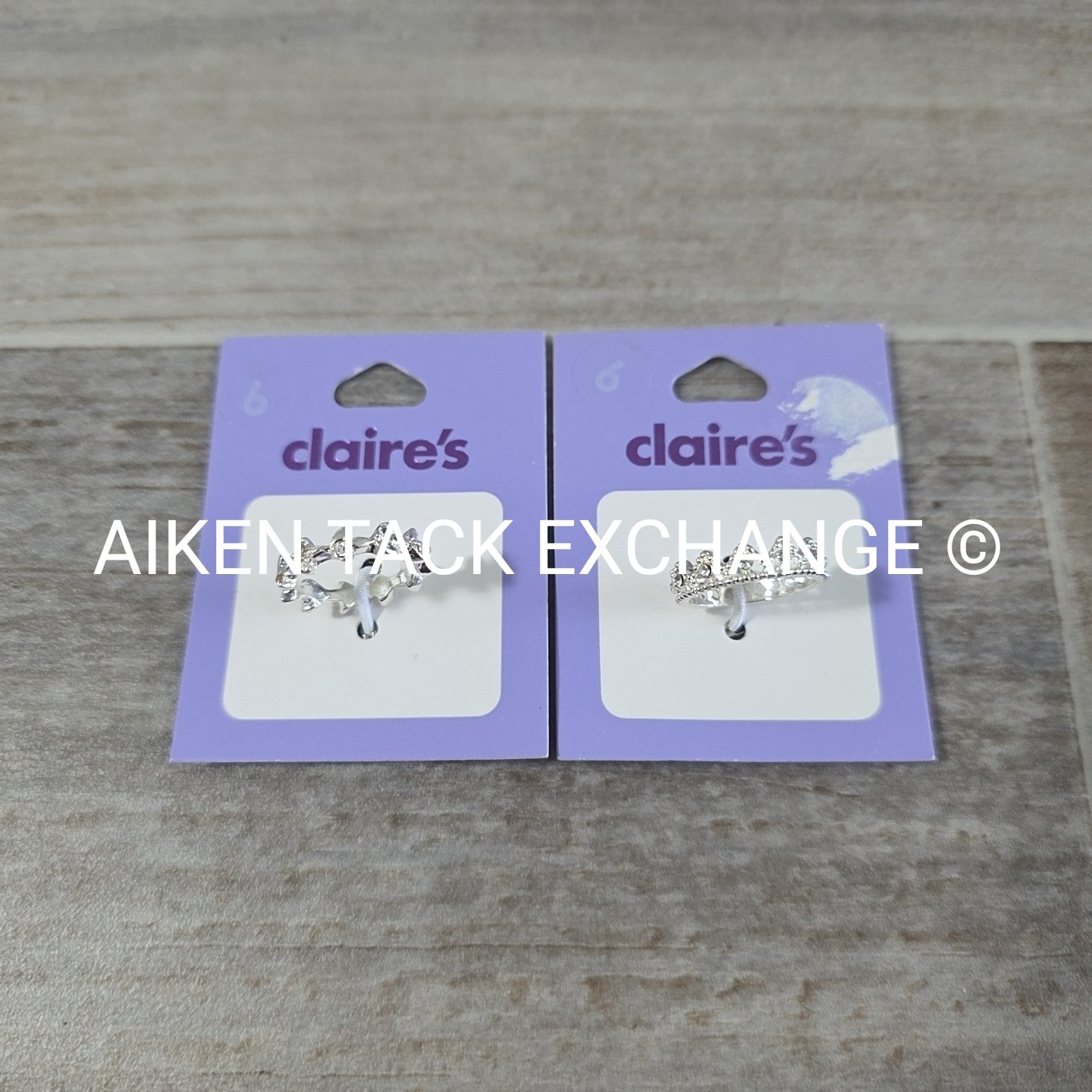 Claire's Rings (2) - Size 6