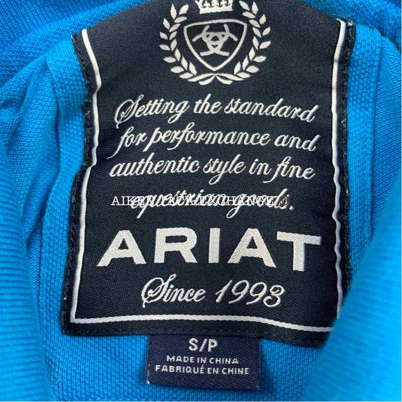 Ariat Short Sleeve Polo Top, Size Small