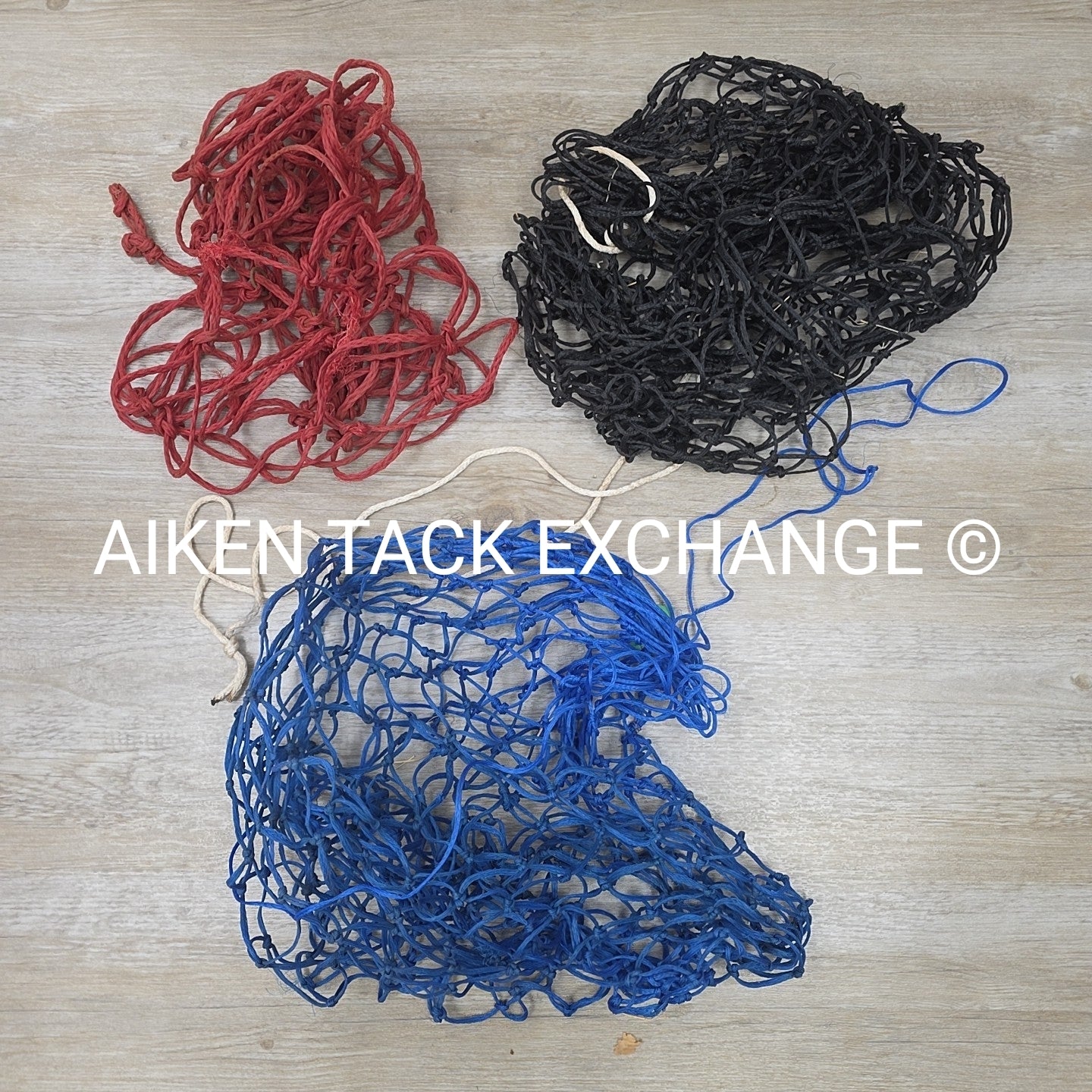 BARGAIN BUNDLE: 3 Nylon Hay Bags