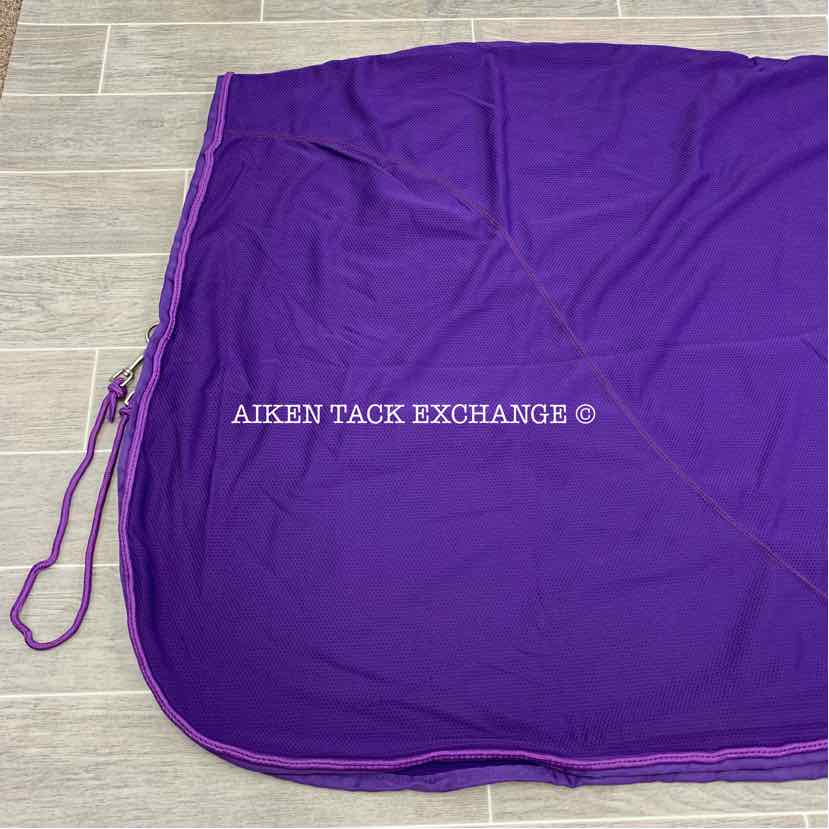 **CLEARANCE** Fenwick Equestrian Sporty Dress Sheet Cooler, Purple, 82"