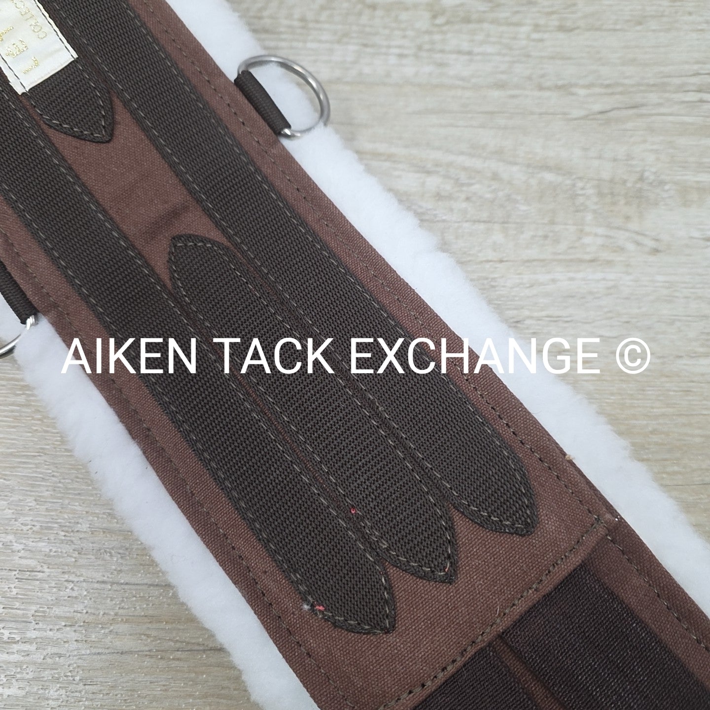 Lettia Memory Foam Western Cinch, Brown, 30"