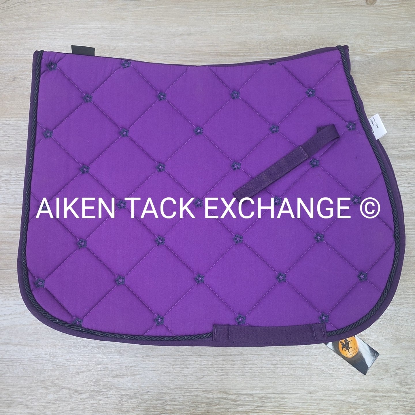 Centaur Hibiscus All Purpose Saddle Pad, Purple, Brand New