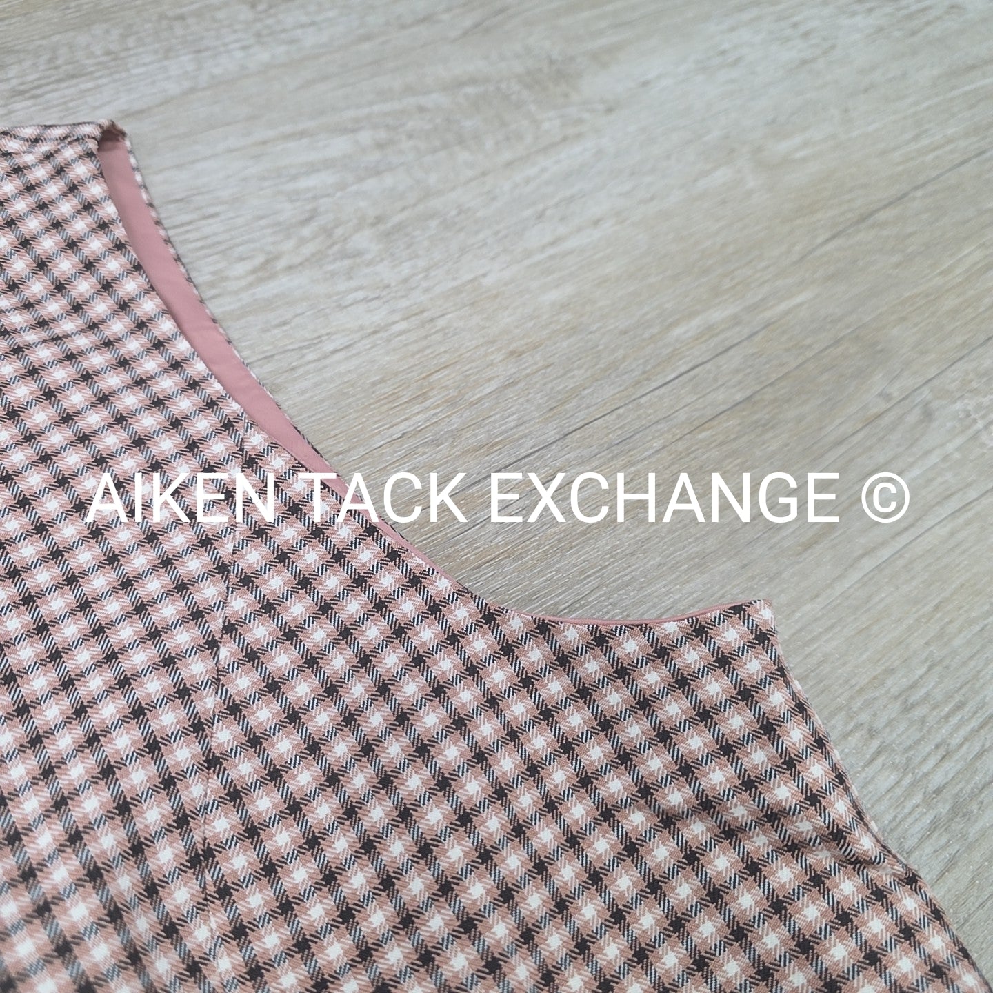 Allegra K Plaid Vest, Size Large