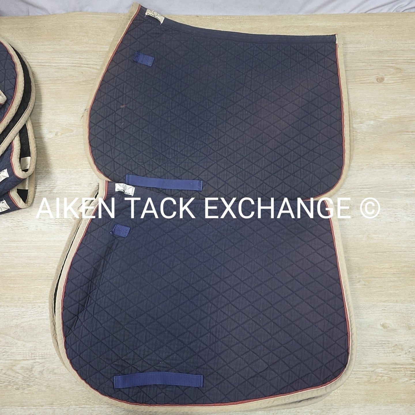 BARGAIN BUNDLE: 7 TuffRider AP  Saddle Pads, Maryland Polo Club Embroidery