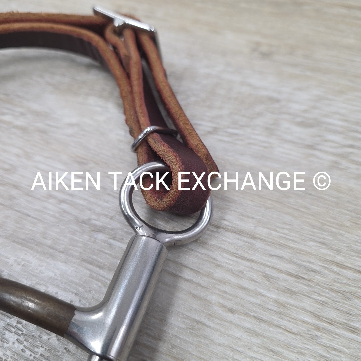 Bowman Bits Double Joint Tear Drop Curb Bit with Curb Strap 5.25"