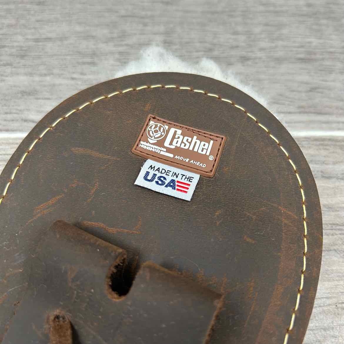 Cashel Fleece Ring Master Cinch Protectors, Brown, Set of 2