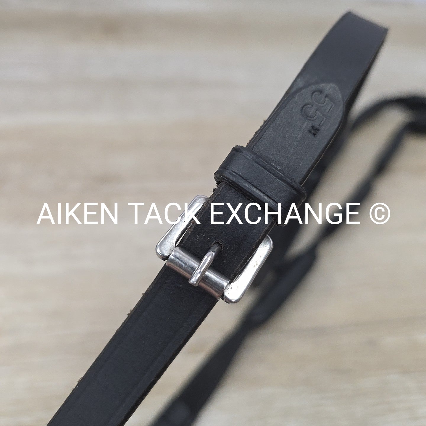 Correct Connect Intermittent Padded Reins, Black, 55"