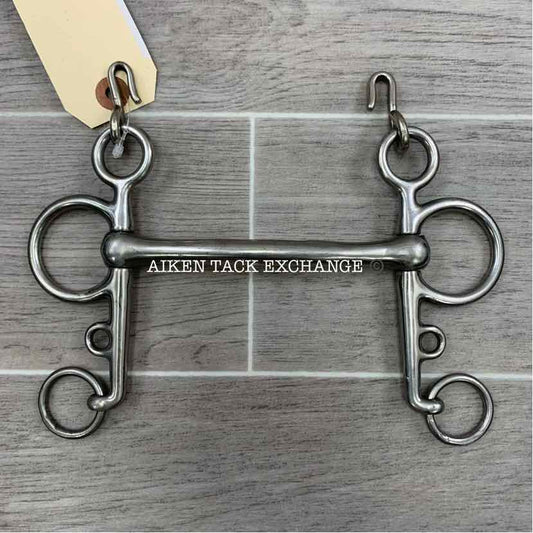 Mullen Mouth Pelham Bit 4.75" (No Curb Chain)