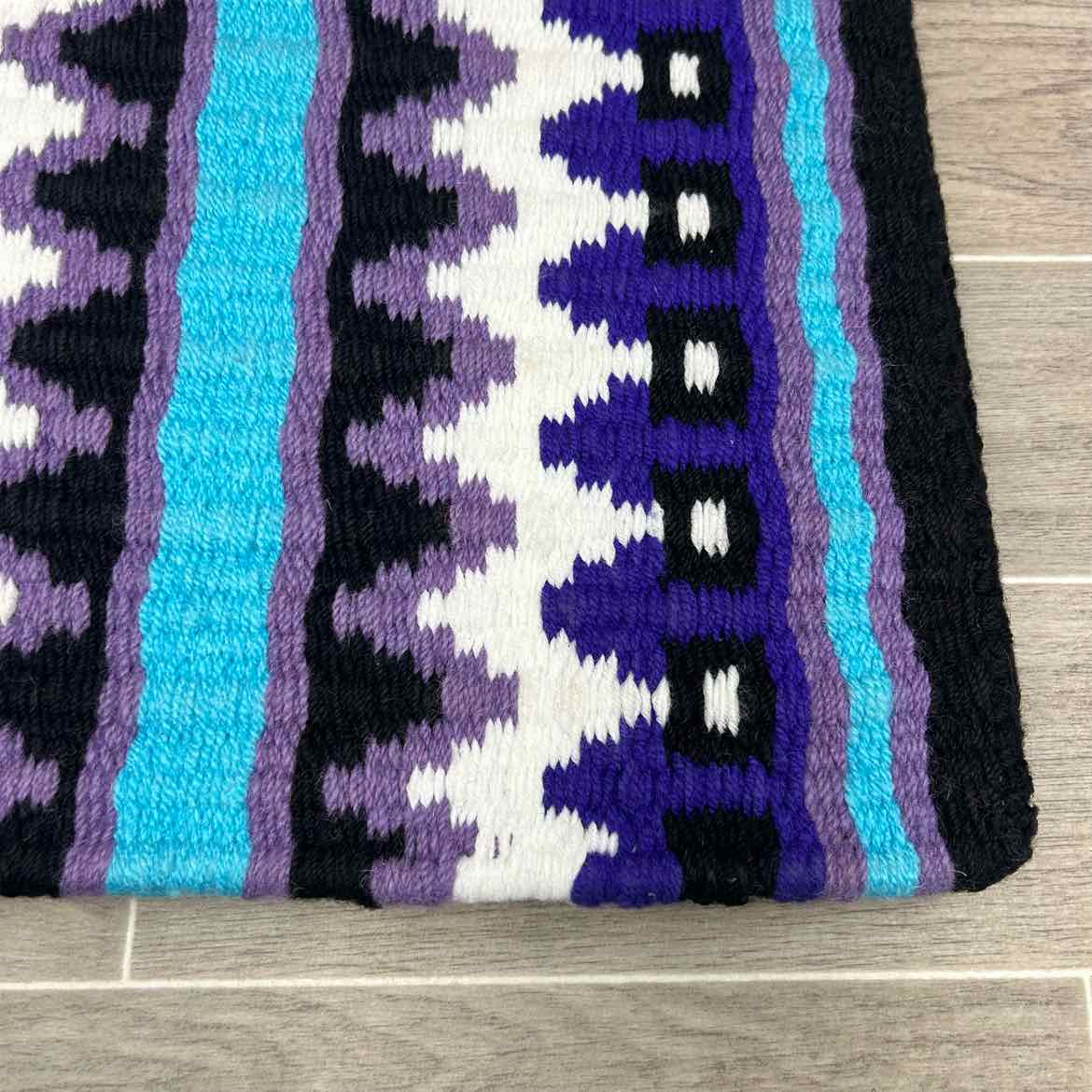 Kathy Williams Woven Western Show Pad, 100% Wool, Size 34" x 40"