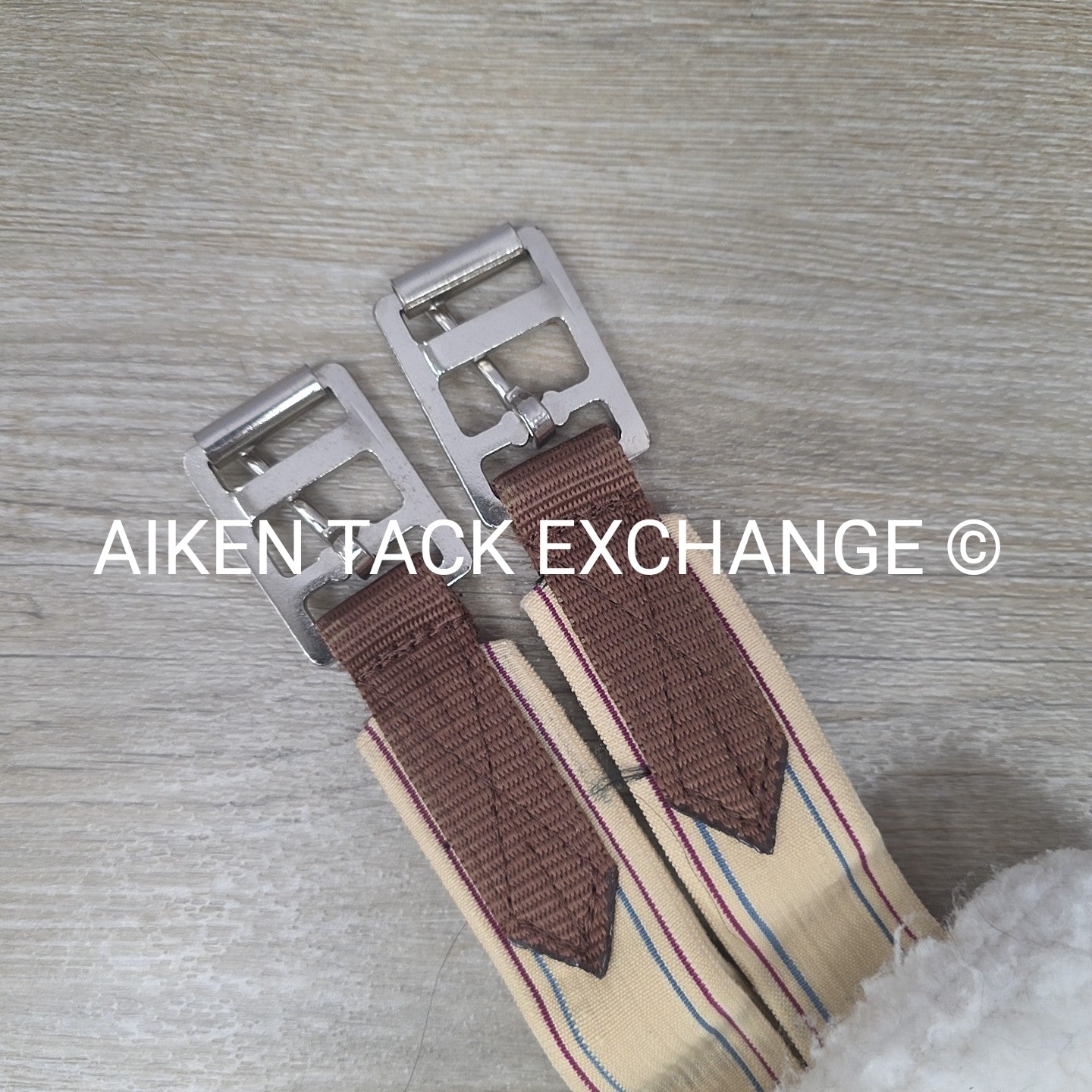 Toklat Fleece Girth with Double End Elastic, Brown, 52"
