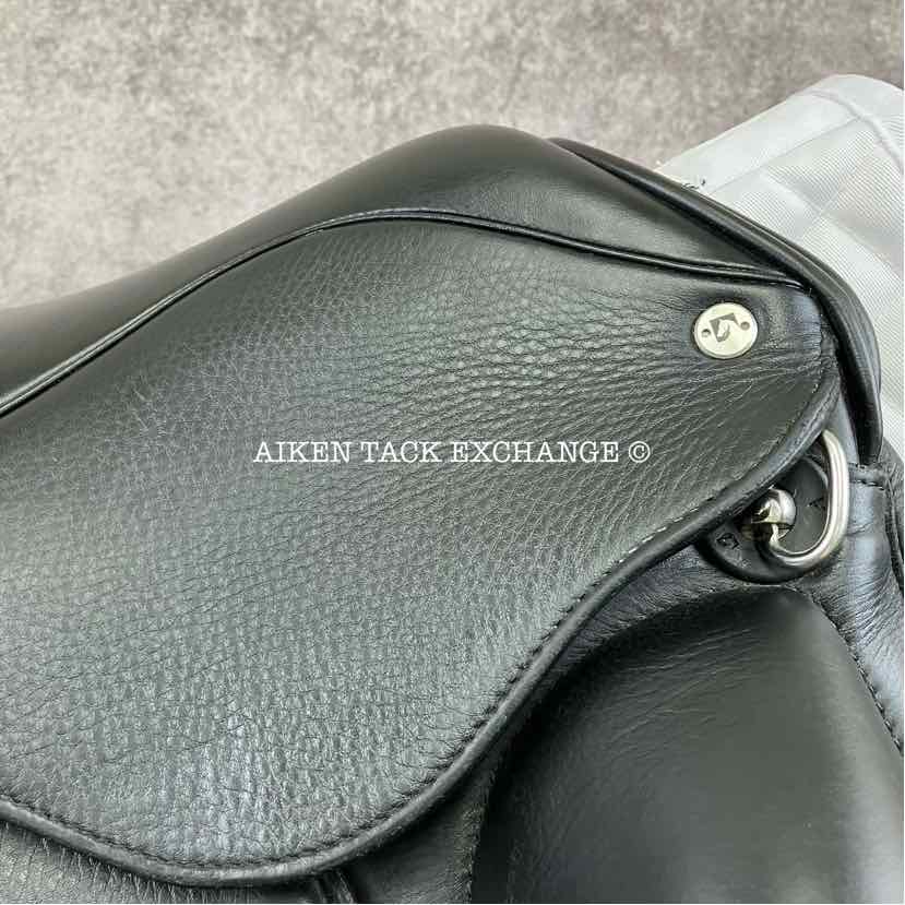 2024 Envy by Custom Saddlery Motion Monoflap Dressage Saddle, 17.5" Seat, Adjustable Tree, Wool Flocked Panels