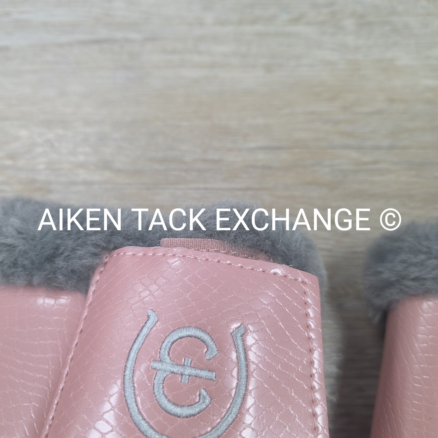 Equestrian Stockholm Fur Lined Bell Boots, Size Medium