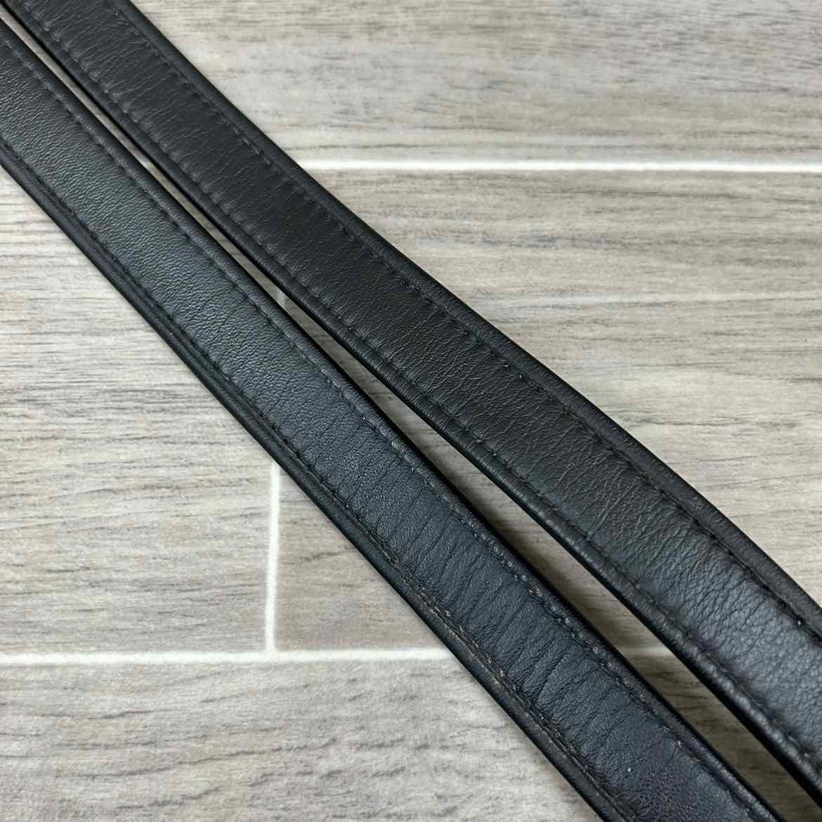 Stubben Wrapped Stirrup Leathers, Black, 62"
