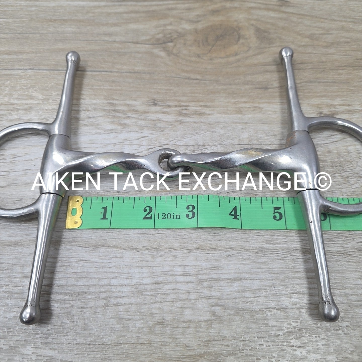 Single Joint Twisted Full Cheek Bit 5"